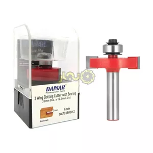 تیغ شیارزن افقی بلبرینگی قطر 35 دامار کارگیر 12 کد DM703503l12