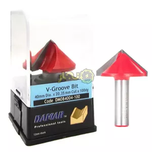 تیغ وی 100 درجه قطر 40 دامار کد DM084004-100
