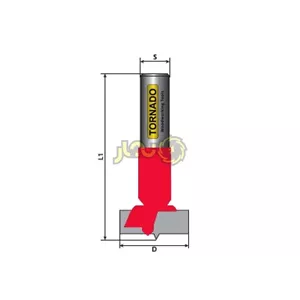 مته گازور چپگرد قطر 30 تورنادو کوتاه کد T3005710-802