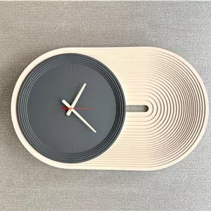 ساعت دیواری ریپل طرح مشکی