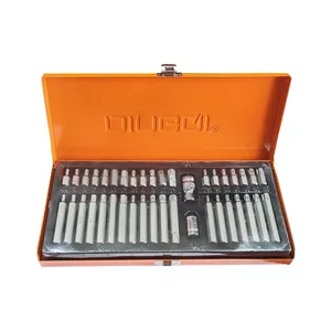 ست 40 عددی سری بکس بیت آلن دینگی ستاره ای شش گوش جعبه فلزی مدل DINGQI 68001 دینگشی
