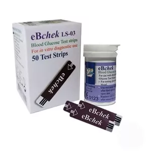نوار قندخون ای بی چک زت 50تایی (eBchek)