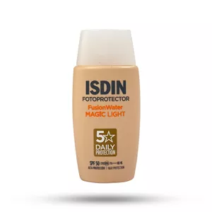 ضدآفتاب رنگی لایت فیوژن واتر مجیک ایزدین SPF50