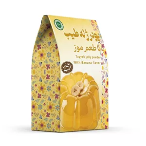 پودر ژله موزدسر لطیف و خوش‌طعم