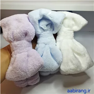 هدبند حوله ای پاپیونی