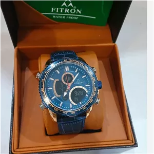ساعت مردانه فیترون FITRON ژاپن دوزمانه میوتا ژاپن مدل FT-19042M