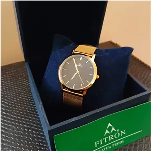 ساعت زنانه فیترون FITRON موتور میوتا ژاپن مدل 8595M بندحصیری ژاپن درجه 1