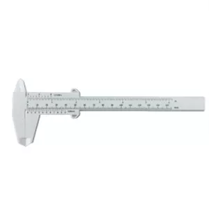 کولیس پلاستیکی مدل P150 گستره 0-150 میلی متر | نارنجی/آبی/سفید