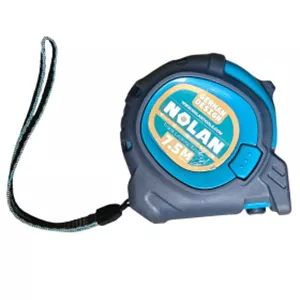 متر 7.5 متری نوار سفید عرض 25 میلیمتر حرفه ای نولان NOLAN مدل 31230632575