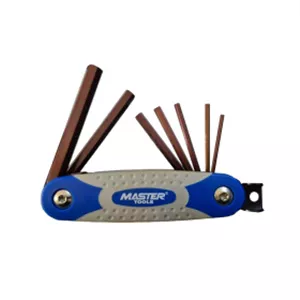 ست آچار آلن شش گوش H چاقویی 7 عددی مسترتولز MASTER TOOLS مدل MT1007TPR-S2 اصل تایوان