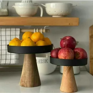 استند جفتی نگار پایه چوبی