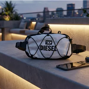 کیف کمری و دوشی دیزل (Diesel) سفید – مدل Tech-Style