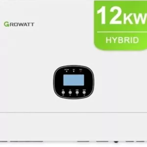اینورتر هیبریدی خورشیدی GROWATT مدل SPE12000 ظرفیت ۱۲ کیلووات تک فاز - گارانتی اصالت و سلامت فیزیکی کالا - قیمت به روز - درگاه بانکی فعال است