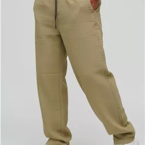 شلوار کنفی مردانه گرم دار نیم بگ پارچه وارداتی ZARA