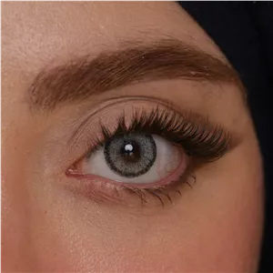 لنز چشم بیوتی شماره 08 کد ACGA210 رنگ خاکستری روشن دوردار