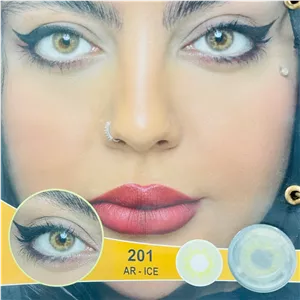 لنز چشم O2 eye مدل هیدروژل شماره 201 رنگ ICE