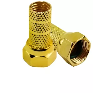 فیش کابل آنتن کواکسیال واشر دار پایه بلند مناسب کابل گیرنده دیجیتال و آنتن تلویزیون برند وارداتی متفرقه 