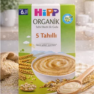 غذای کمکی کودک 5 غله بدون شیر هیپ (اصل) - 200 گرم 3/2027