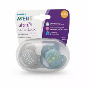 پستانک 6 تا 18 ماه فیلیپس اونت 2تایی Philips Avent (اصل هلند)