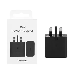 شارژر دیواری سامسونگ 25 وات مدل EP-T2510 اصلی ساخت ویتنام 100% اورجینالگارانتی تعویض  | Charger Samsung EP-T2510 25W Three Pin Original
