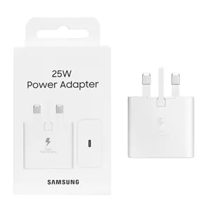 شارژر دیواری سامسونگ 25 وات مدل EP-T2510 اصلی ساخت ویتنام 100% اورجینالگارانتی تعویض  | Charger Samsung EP-T2510 25W Three Pin Original