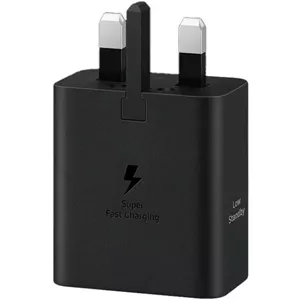 شارژر دیواری سامسونگ مدل EP-T4511 توان 45 وات سه پین اصلی ساخت ویتنام 100% اورجینالگارانتی تعویض