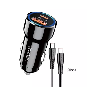 شارژر فندکی خودرو JOKADE مدل JH048 (مشکی)