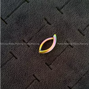 پیرسینگ ناف کلیپسی هولوگرامی