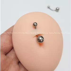 پیرسینگ ناف بیسیک ساده