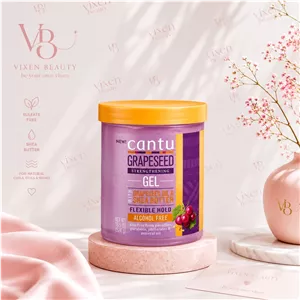 ژل موی عصاره هسته انگور کنتو (Cantu) مدل Strengthening