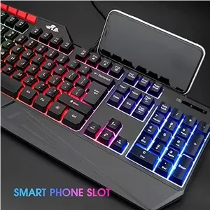 کیبورد گیمینگ RII RK202  دارای نور RGB