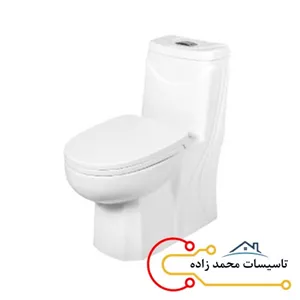 توالت فرنگی یک تکه مدل دیاموند 66 برند مروارید