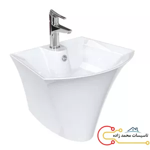 روشویی گوشه  وال هنگ آرین52 چینی کرد