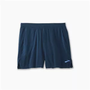 شورت ورزشی مردانه بروکس Brooks Men Run Within 7 Linerless Short سرمه ای