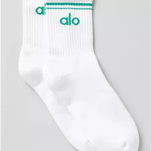 جوراب یونیسکس الو Alo Unisex Throwback Sock سفید