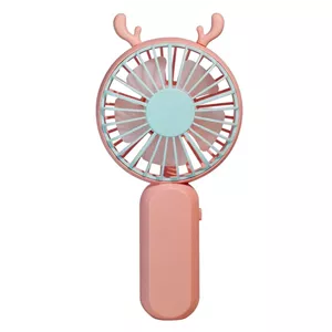 پنکه شارژی مدل mini fan طرح شاخ گوزنی