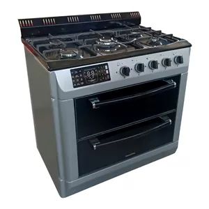 اجاق گاز کابینتی پنج شعله جنرال پارس مدل MX5S-GP-T صفحه لعاب