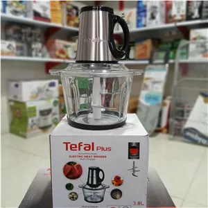 خردکن برقی تفال پلاس 5 تیغه 3.8 لیتر | کاسه پیرکس | موتور 3500 وات | TF-2023