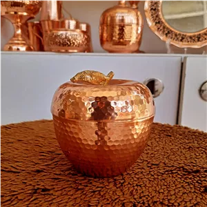 قندان سیب مسی سایز متوسط قطر ۸