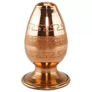 نمکدان مسی تخم مرغی ۱ عددی