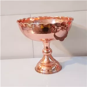 جام میوه خوری قطر24 یا آجیل خوری مسی زنجان نانو