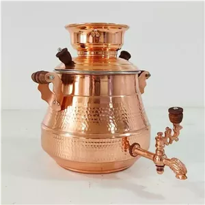 کتری یا سماور مسی چکشی سه لیتری نانو