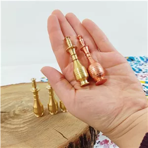 سرمه دان یا جا سرمه ای دو عددی جفتی برنجی و مسی خوشگل