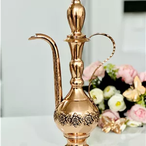 گلاب پاش مسی گلبرگ بزرگ ارتفاع ۳۶ نانو اعلا درجه یک
