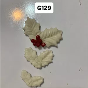 قالب سیلیکونی ست برگ کریسمسی