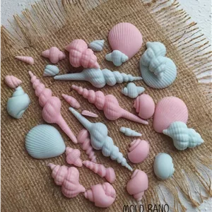 قالب سیلیکونی ست صدف دریایی