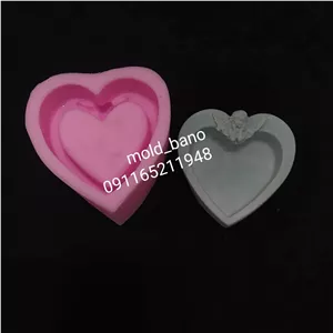 قالب سیلیکونی قلبی فرشته