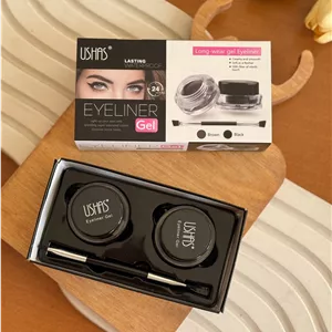 خط چشم دوقلو یوشاس قهوه‌ ای و مشکی