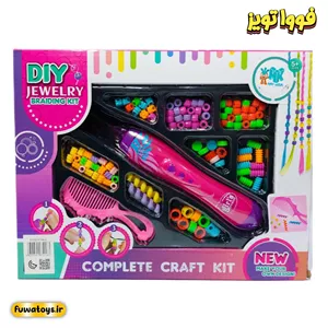 ست بافت مو بهمراه دستگاه مدل xw155-81 مناسب رده سنی 5