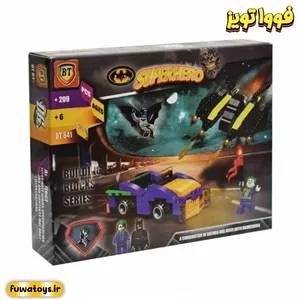 لگو شخصیت بتمن و جوکر مدل BT 841 دارای 209 قطعه - مناسب رده سنی 6